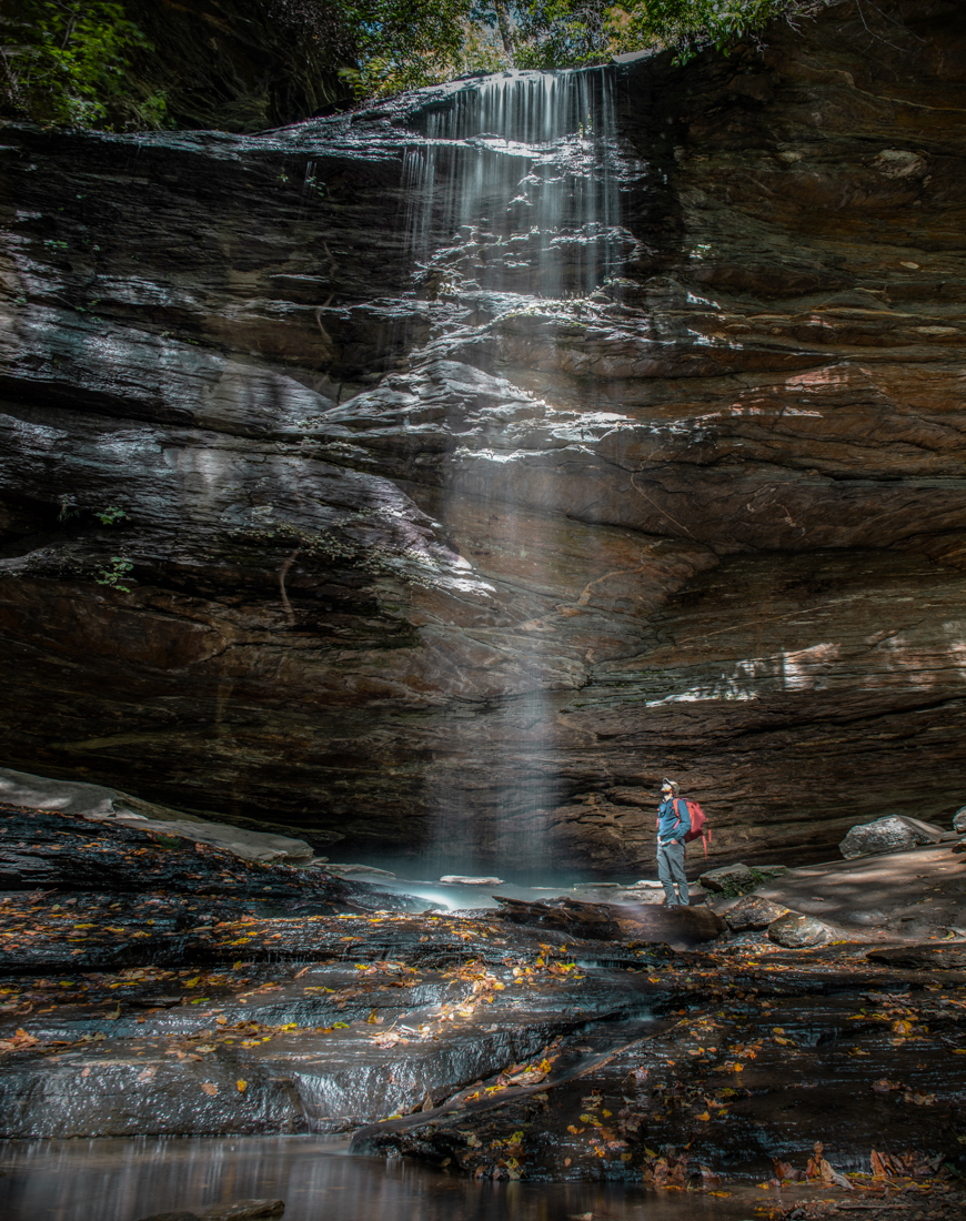 Waterfalls In NC Near Me - Moore Cove Falls - North Carolina Waterfalls