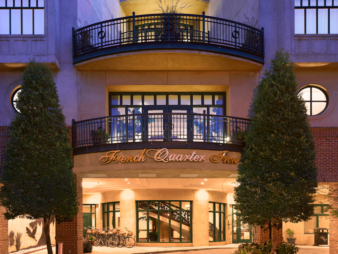 Charleston SC boutique hotel French Quarter Inn