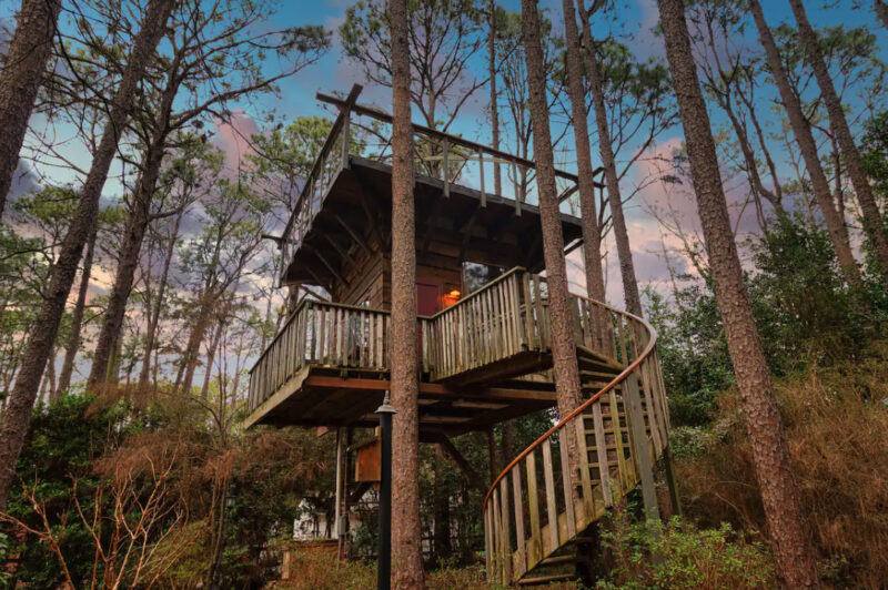 Pinehurst NC Treehouse Airbnb