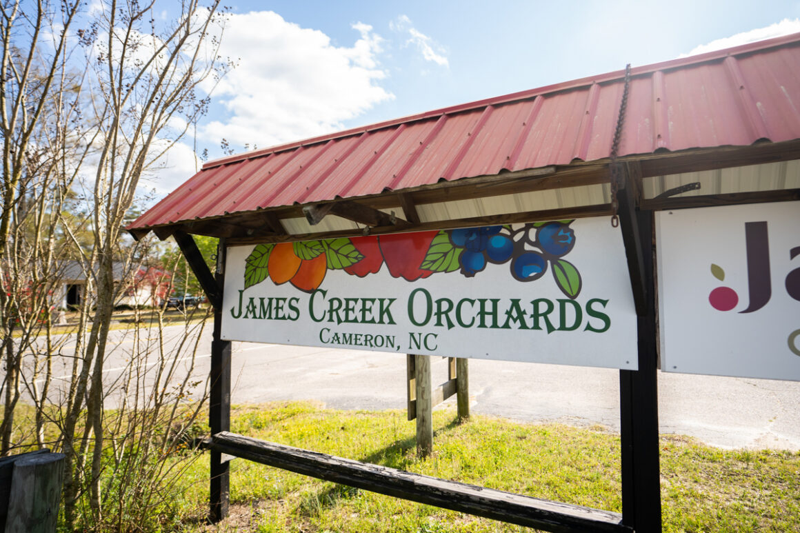 James Creek Orchards Cidery in Moore County NC