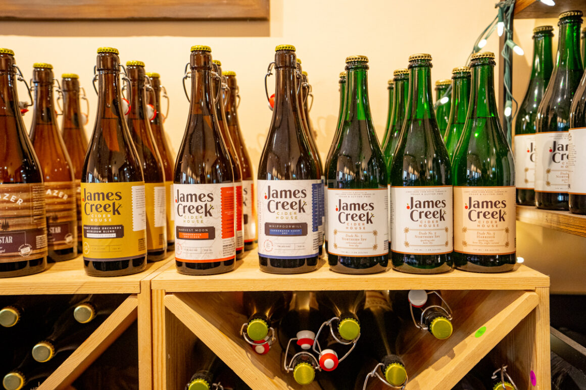 James Creek Orchards Cidery in Moore County NC North Carolina cider festival