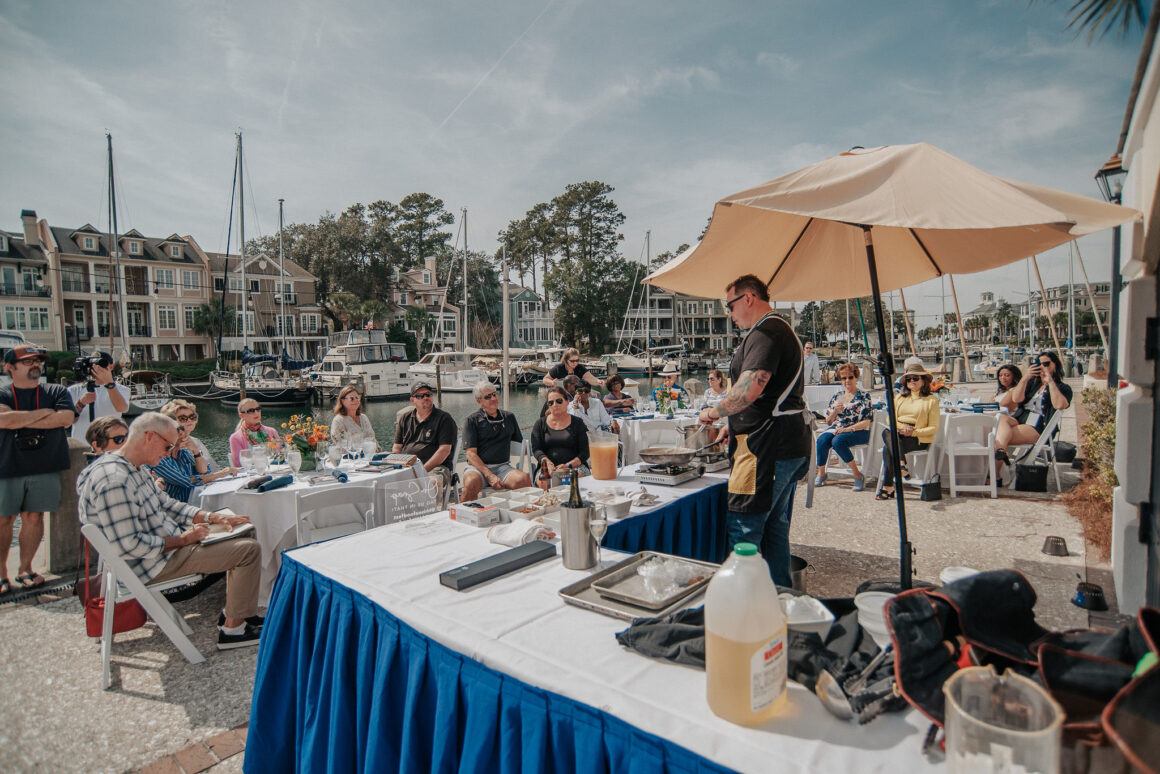 Hilton Head Island seafood festival master class