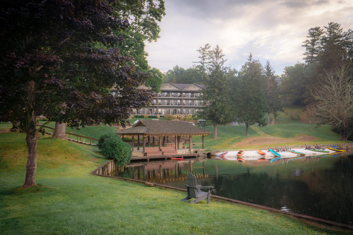 Chetola Resort spring in blowing rock