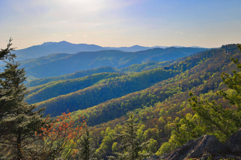 spring in blowing rock